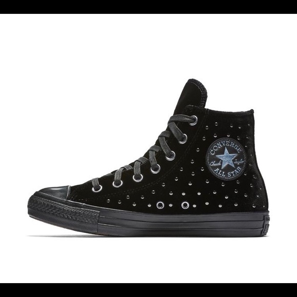 Shop - velvet converse black - OFF 71 